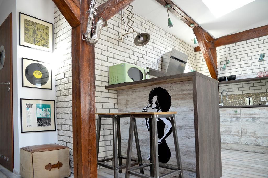 In The Attic Unikatowe Apartmenty By Stayly Szczecin Bagian luar foto